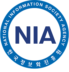 한국지능정보사회진흥원 NIA 마크